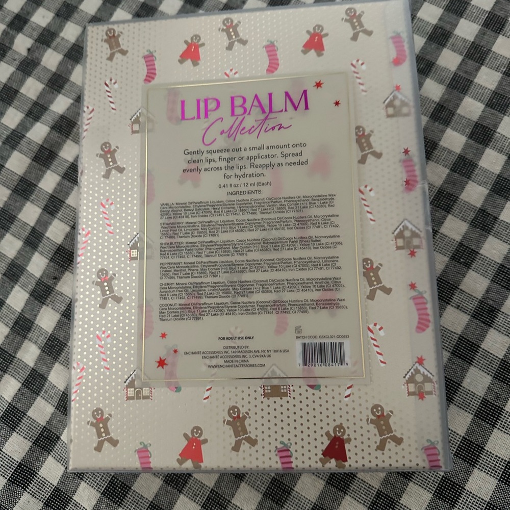 Lip Balm Collection -‎ 6 Piece Set NWT - Picture 2 of 2